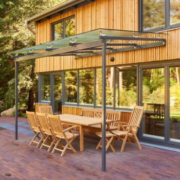 Terrassenueberdachung glas Referenzen Glaserei Richter