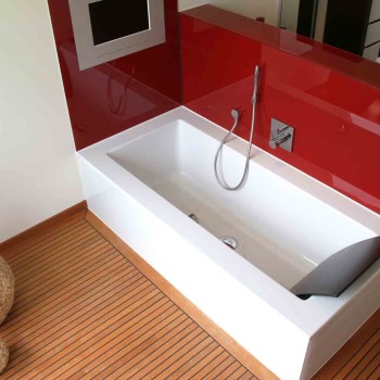 Colorglas Badewannenrueckwand Glaserei Richter